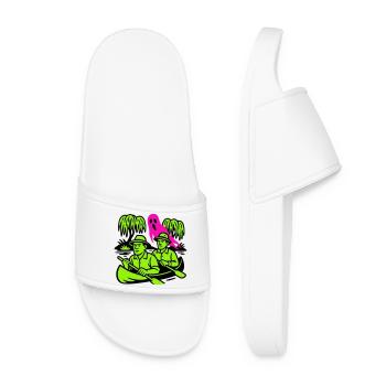 Ghost in the jungle - Women’s Pool Sliders - white - Front