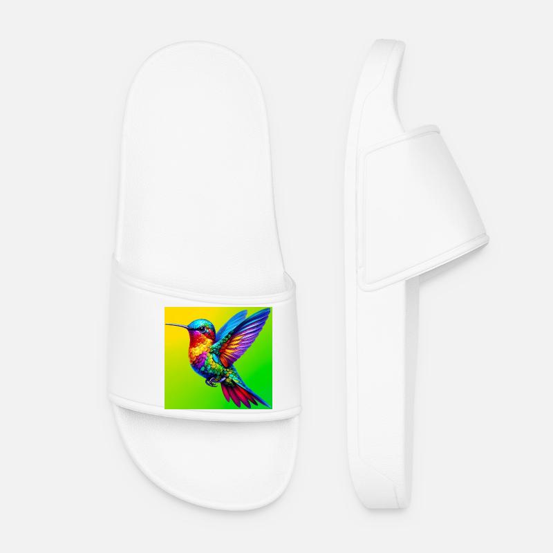 Kolibri - Frauen Badelatschen - Weiß