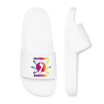 celebrate barefoot (iactive) - Women’s Pool Sliders - white - Front