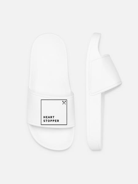 Hannoveraner - Your "heartstopper" - Women’s Pool Sliders - white