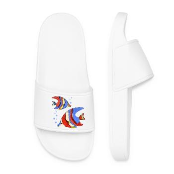 Pisces - Women’s Pool Sliders - white - Front