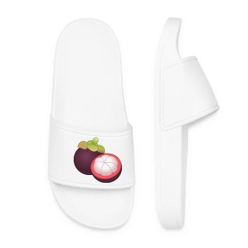 Pop Art du Mangoustan - Claquettes Femme - blanc - Devant
