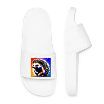 hedgehog - Women’s Pool Sliders - white - Front