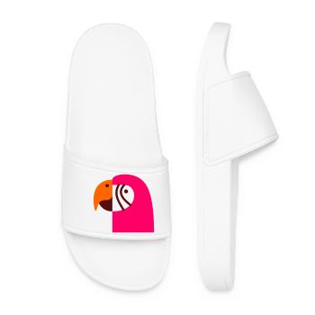 Parrot - Women’s Pool Sliders - white - Front