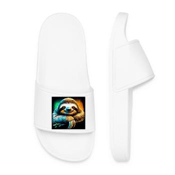 paresse - Claquettes Femme - blanc - Devant