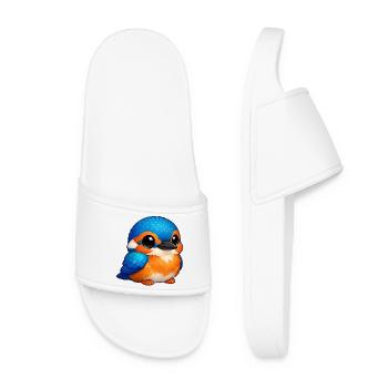 kingfishers - Women’s Pool Sliders - white - Front
