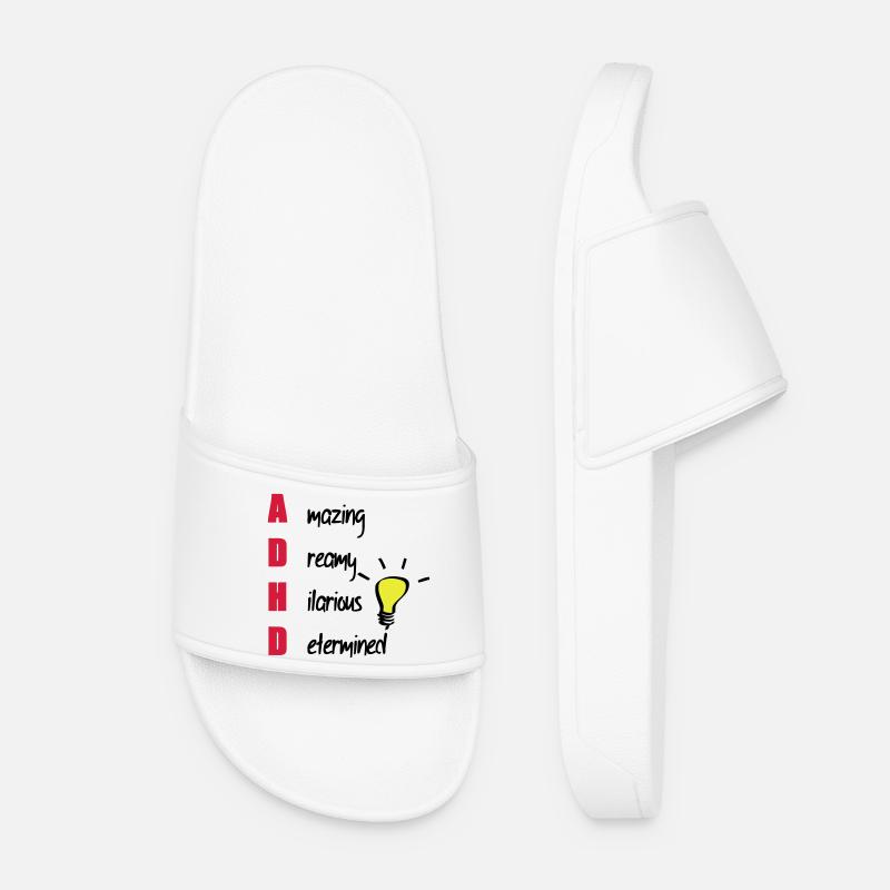 ADHD - Women’s Pool Sliders - white