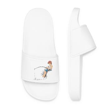 Angler - Women’s Pool Sliders - white - Front