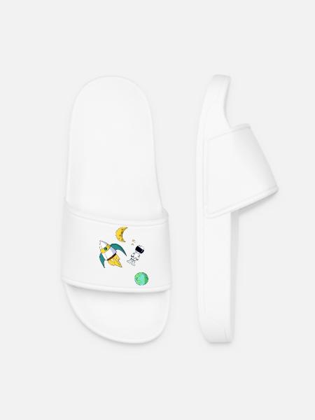space - Women’s Pool Sliders - white