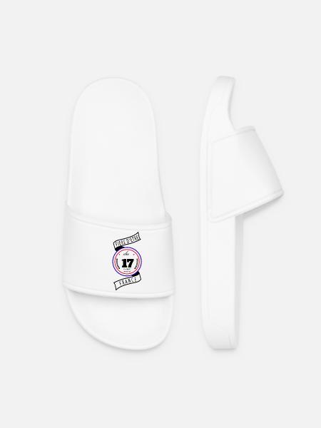 Fière D'être Du 17 Charente-Maritime France - Claquettes Femme - blanc