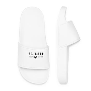 St Barth - Women’s Pool Sliders - white - Front