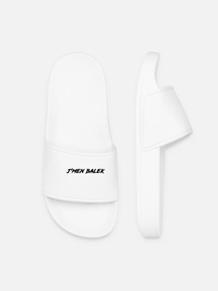 j'men balek - Claquettes Femme - blanc