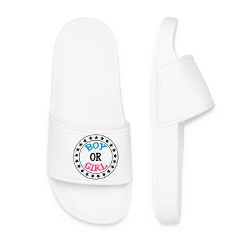 Boy or Girl - Women’s Pool Sliders - white - Front