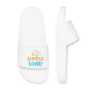 Summer Lovin ' - Frauen Badelatschen - Weiß - Vorne