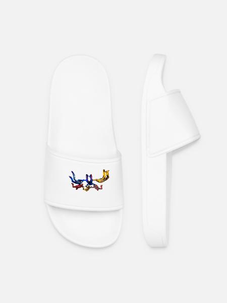 skydivers - Claquettes Femme - blanc
