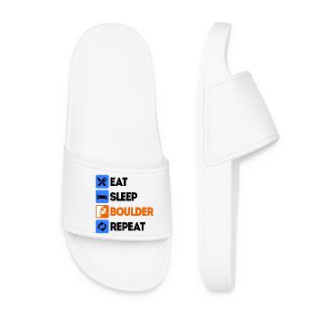 Boulder Bouldering Escalade Sans dire de corde - Claquettes Femme - blanc - Devant