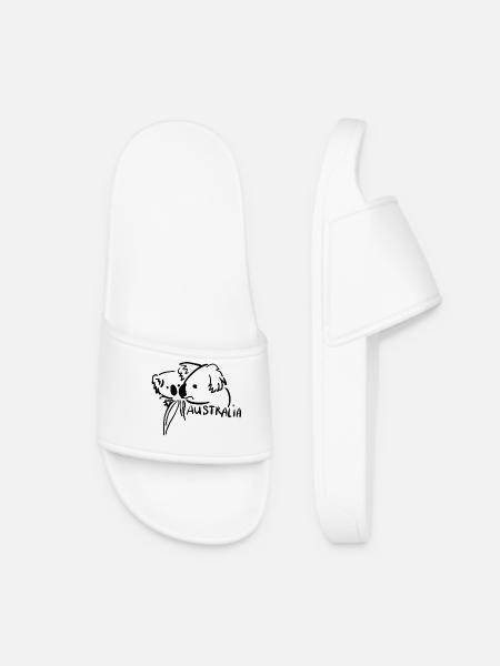 Australie - Claquettes Femme - blanc