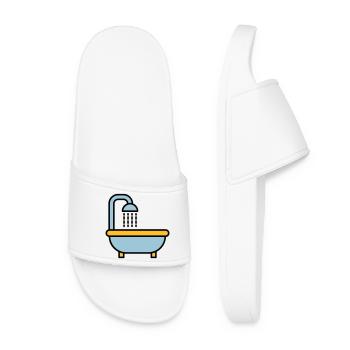 bathtub - Women’s Pool Sliders - white - Front