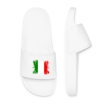 Italie - Europe - Claquettes Femme - blanc - Devant
