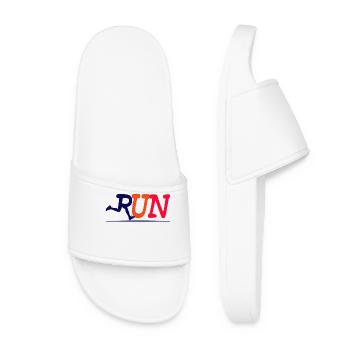 Course de course sport jogging course à pied sport marathon - Claquettes Femme - blanc - Devant