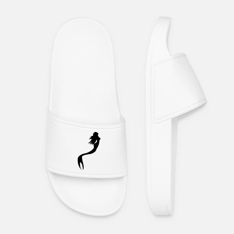 Mermaid, mermaid - Women’s Pool Sliders - white