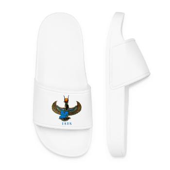 Goddess Isis Creation Louis RUNEMBERG © Adagp - Women’s Pool Sliders - white - Front