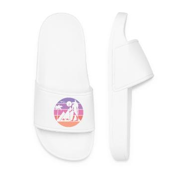 Mythical Silhouette - Anubis - Women’s Pool Sliders - white - Front