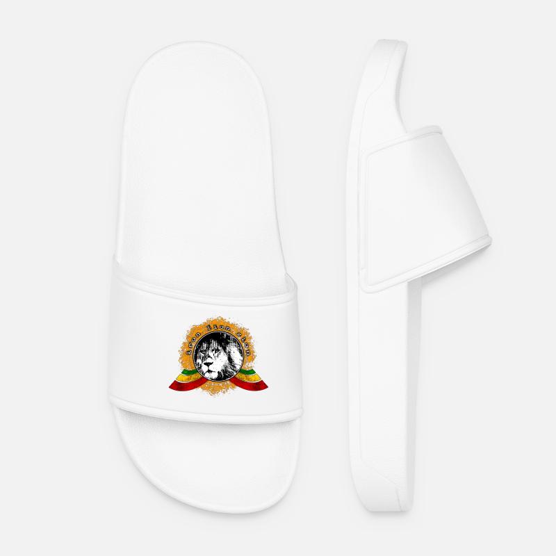 Reggae Löwe - Frauen Badelatschen - Weiß
