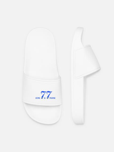 Seine et marne - Claquettes Femme - blanc