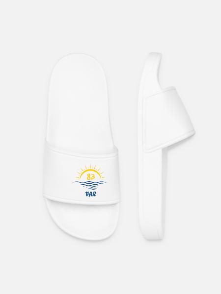 Var - Claquettes Femme - blanc