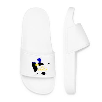 Guadeloupe - Claquettes Femme - blanc - Devant