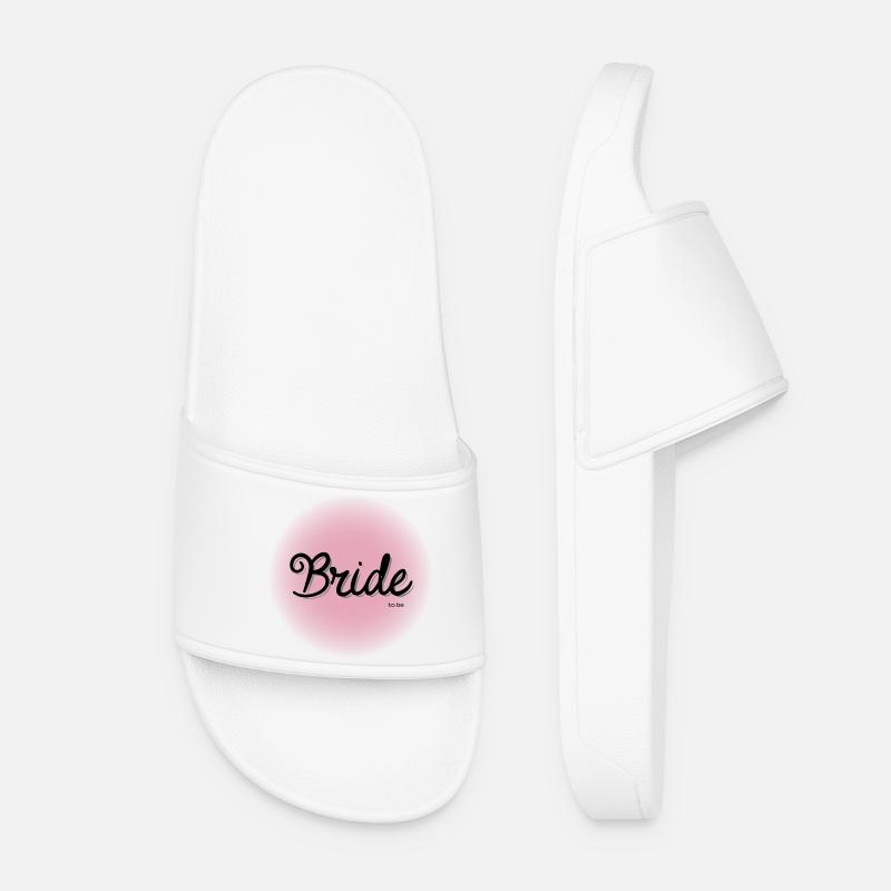 Bride to be - Women’s Pool Sliders - white