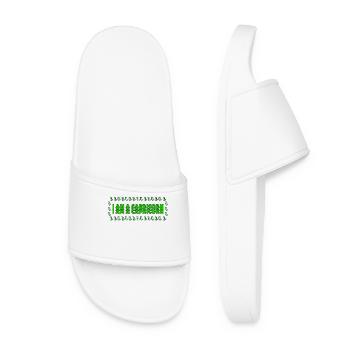 Capricorn Statement Zodiac Sign Horoscope Esotericism - Women’s Pool Sliders - white - Front