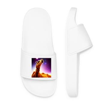 Dromedary Camel - Desert Ship - Women’s Pool Sliders - white - Front