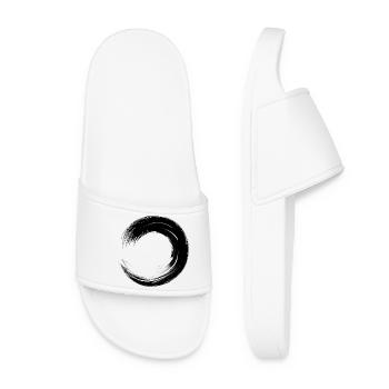 Cercles - Claquettes Femme - blanc - Devant