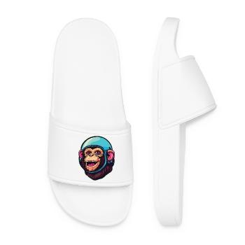 Singe de l’espace - Claquettes Femme - blanc - Devant