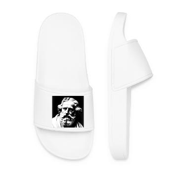 Plato - Women’s Pool Sliders - white - Front