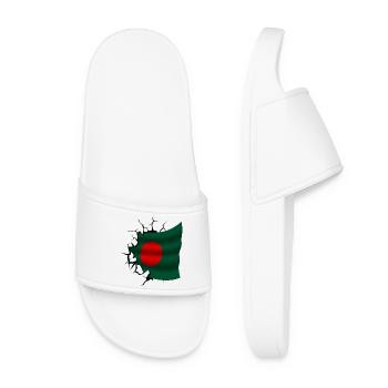 Bangladesh - Bangladesh - Flag - Women’s Pool Sliders - white - Front