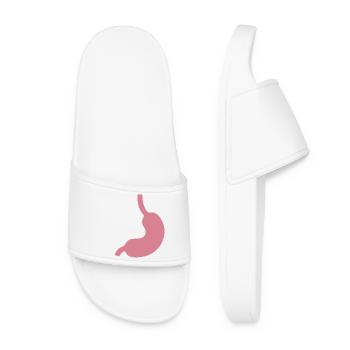 Magen Stomach Icon - Frauen Badelatschen - Weiß - Vorne
