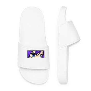 Cartoon Comic Mangastyle Anime Manga Japon - Claquettes Femme - blanc - Devant