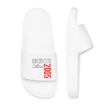 21st BIRTHDAY DECEMBER 2005 EDITION - Women’s Pool Sliders - white - Front