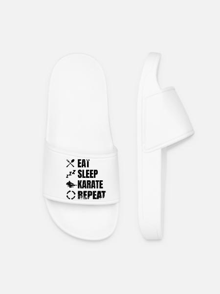 Karateka Routine - Women’s Pool Sliders - white