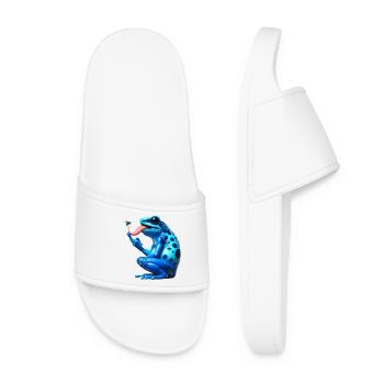 Grenouille empoisonnée - Claquettes Femme - blanc - Devant