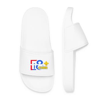 Cher - Claquettes Femme - blanc - Devant