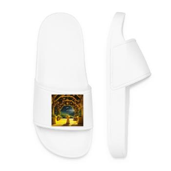Inside the Beehive - Women’s Pool Sliders - white - Front