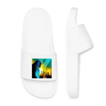 Gorilla 01 - K1 - Women’s Pool Sliders - white - Front