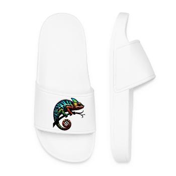 Caméléon - Claquettes Femme - blanc - Devant
