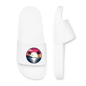 Summer - Women’s Pool Sliders - white - Front