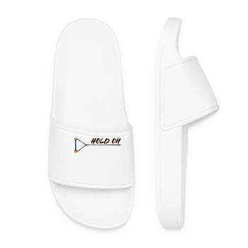 Wakesurfen Wakeboard Statement Surfing Kitesurfer - Frauen Badelatschen - Weiß - Vorne