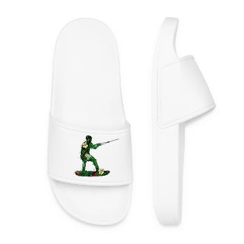 Wakesurf Wakeboard Surf Kitesurfer Planche de surf - Claquettes Femme - blanc - Devant